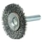 Weiler 1-1/2" Wire Wheel, .008" Steel Fill, 1/4" Stem 17902 - alternate 1